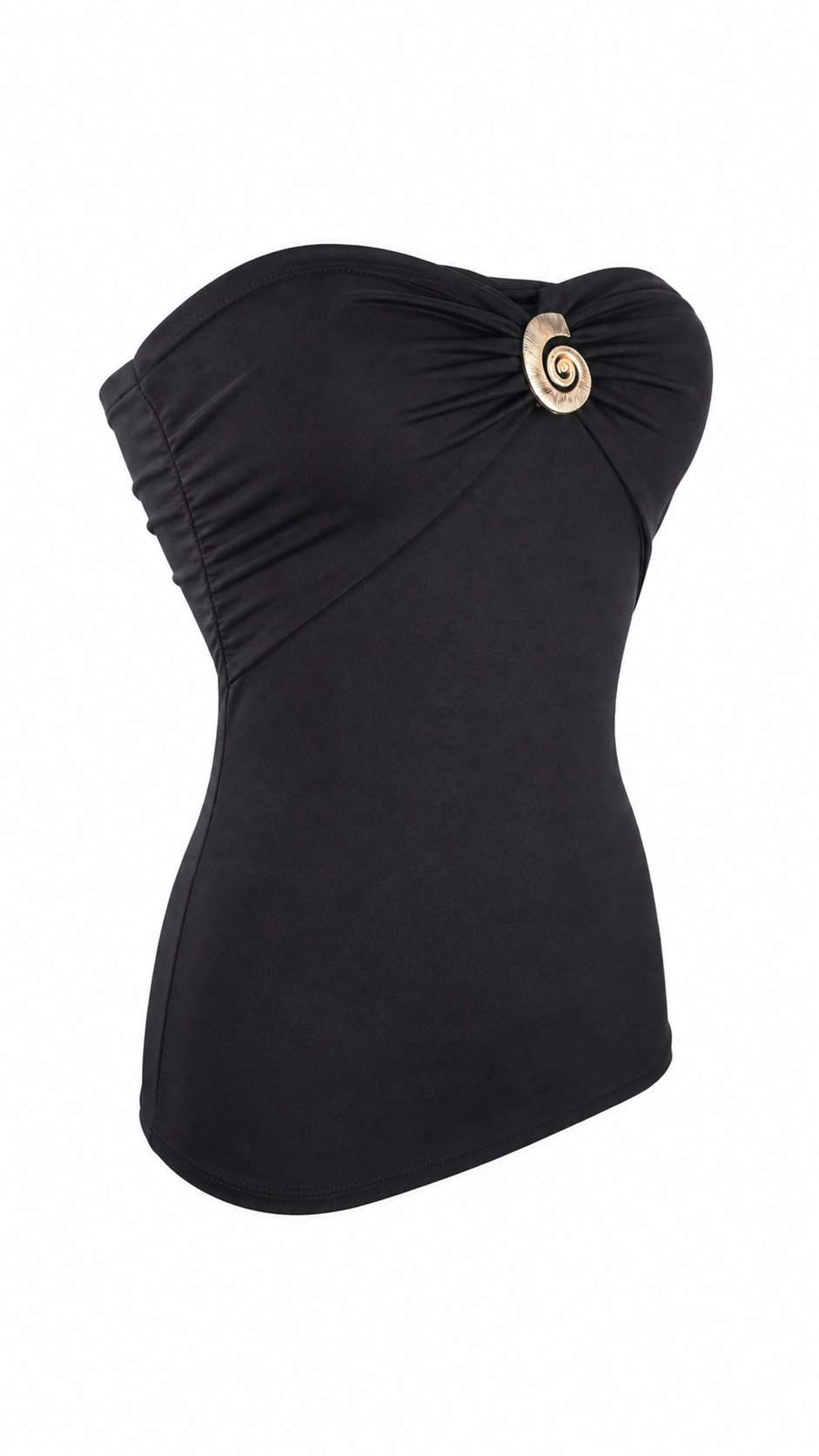 Top a fascia con conchiglia