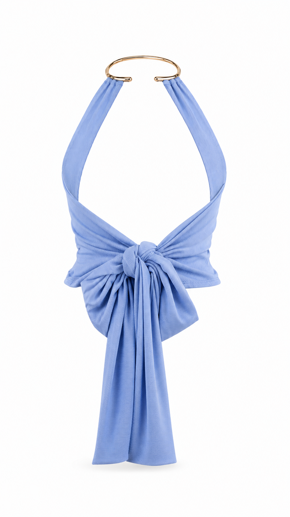 Strapless short dress with tiered skirt