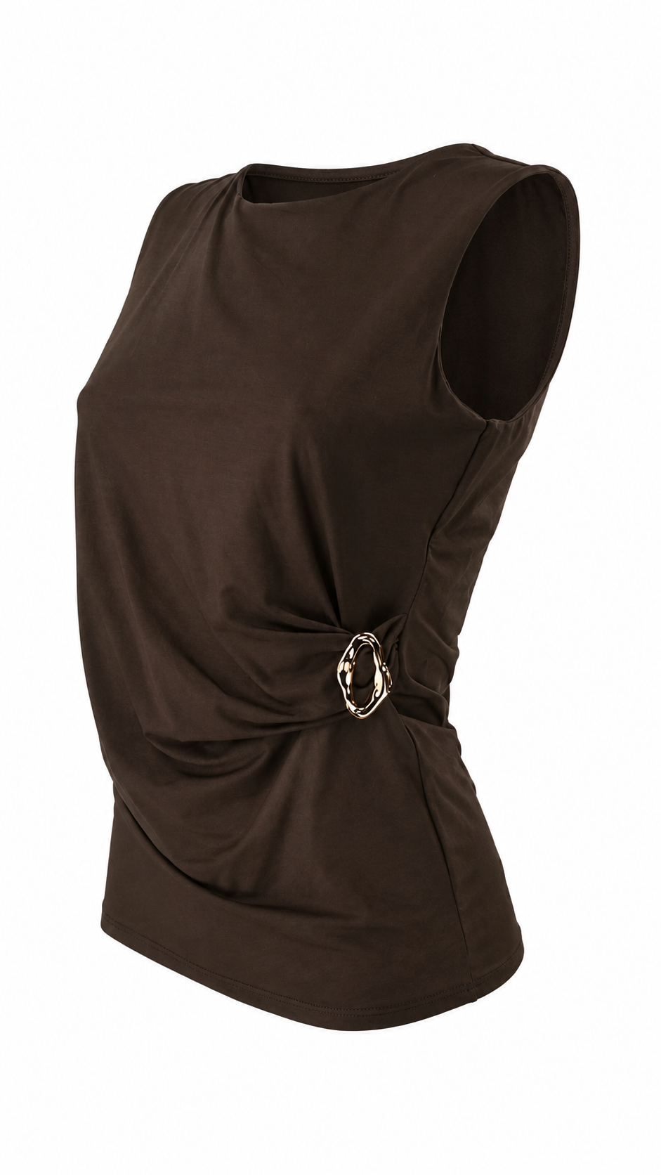 Strapless short dress with tiered skirt