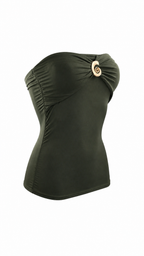 Top a fascia con conchiglia