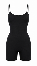 Strapless short dress with tiered skirt
