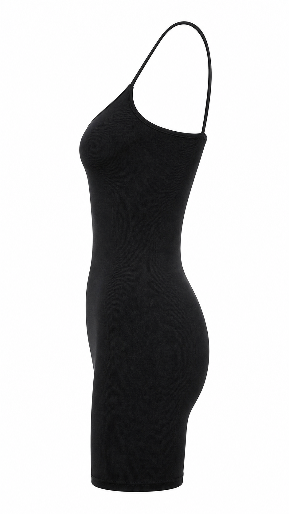 Strapless short dress with tiered skirt