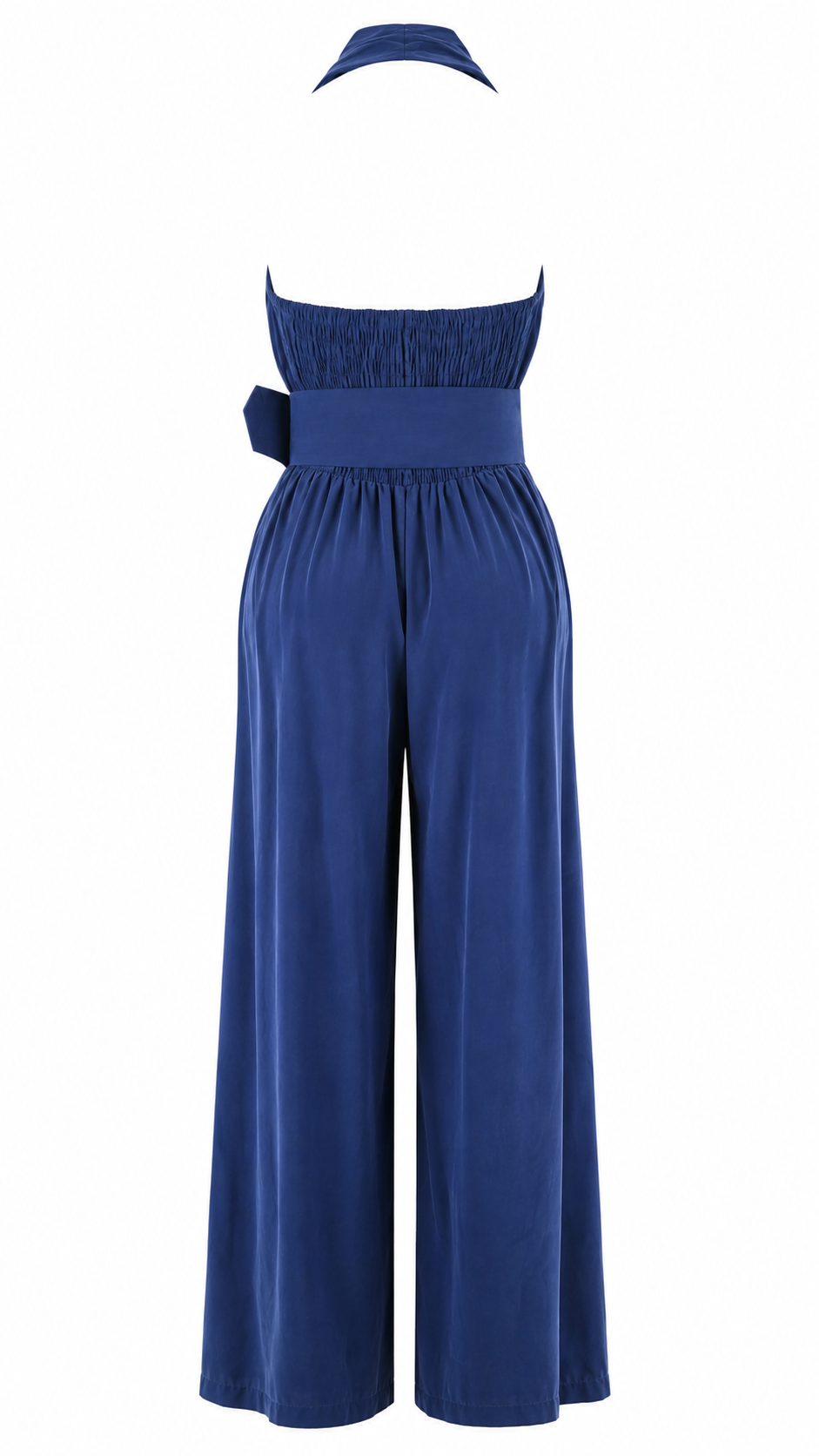 Strapless short dress with tiered skirt