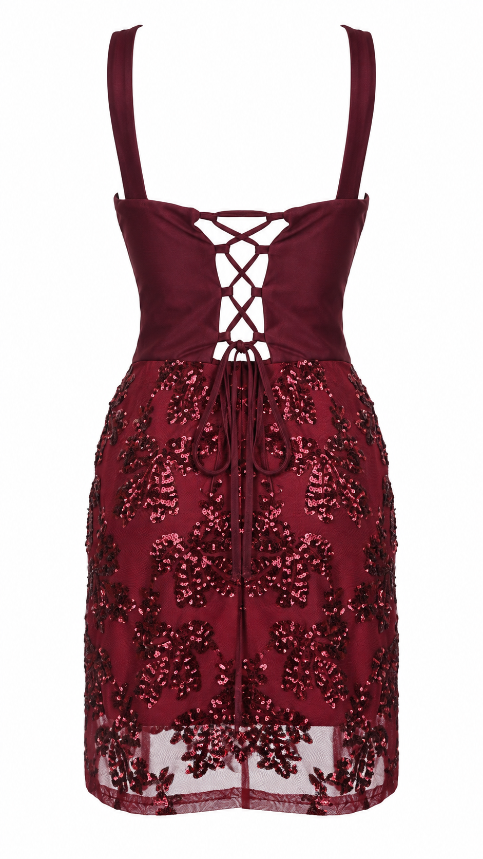 Abito mini effetto corpetto con gonna in tulle
