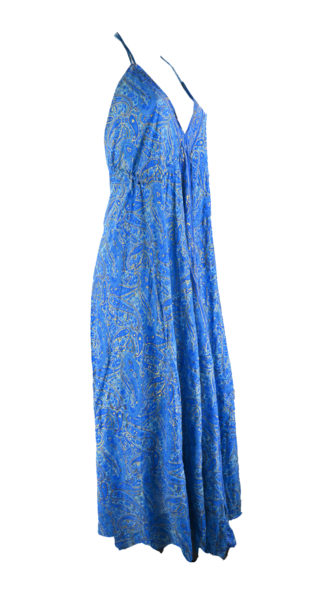 Abito lungo fantasia paisley